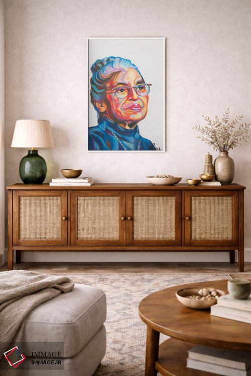 تابلو دکوراتیو روزا پارکز اثر پترا هوته - D2W