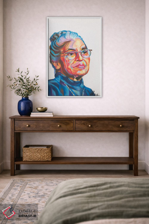 تابلو دکوراتیو روزا پارکز اثر پترا هوته - D3W