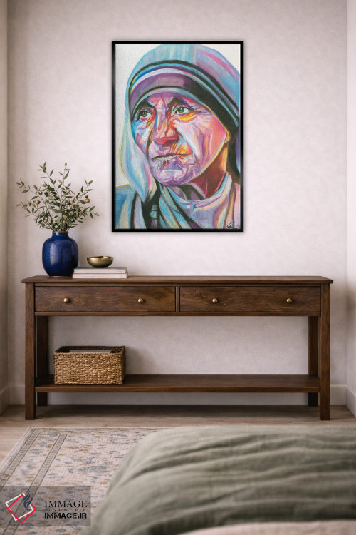 تابلو دکوراتیو مادر ترزا اثر پترا هوته - D4B