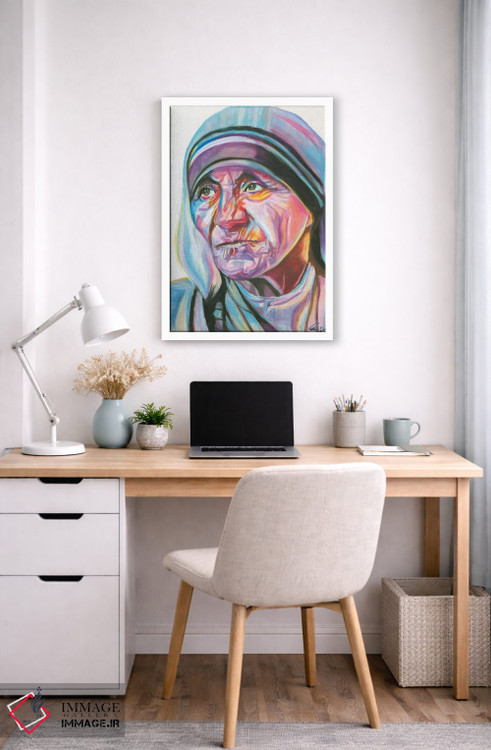 تابلو دکوراتیو مادر ترزا اثر پترا هوته - D6W