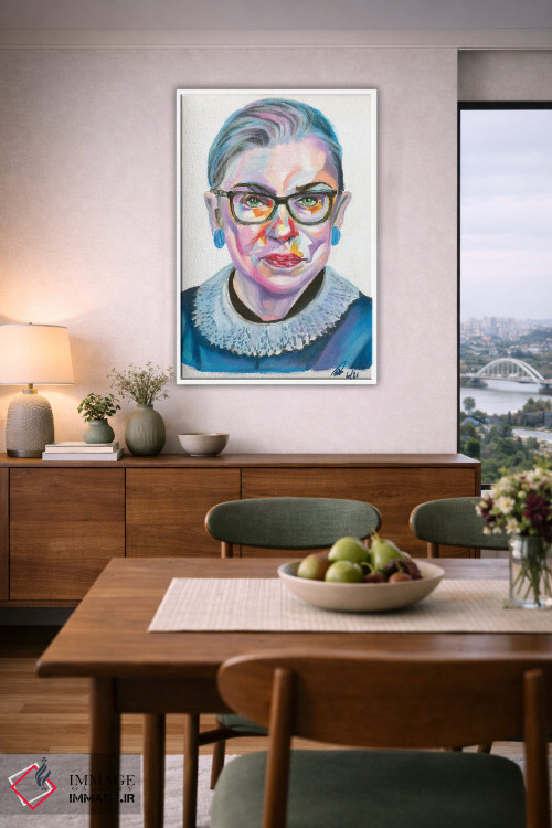 تابلو دکوراتیو روث بادر گینزبرگ اثر پترا هوته - D5W