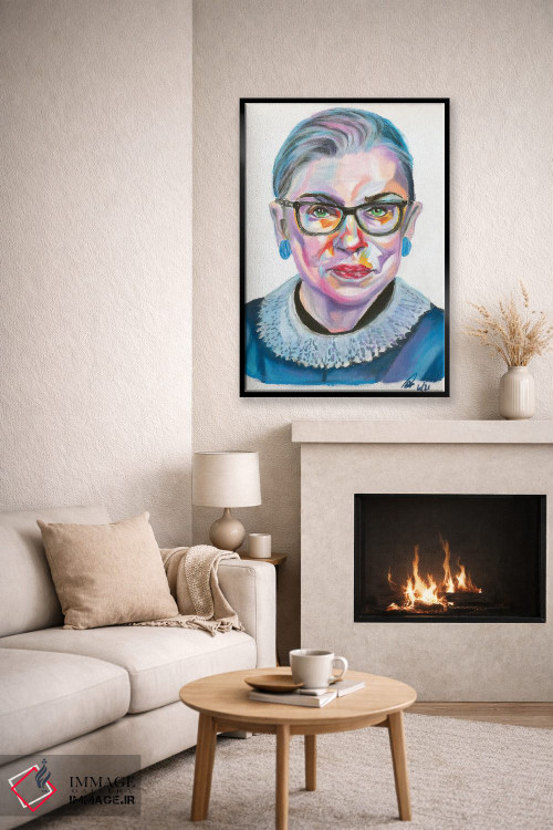 تابلو دکوراتیو روث بادر گینزبرگ اثر پترا هوته - D6B