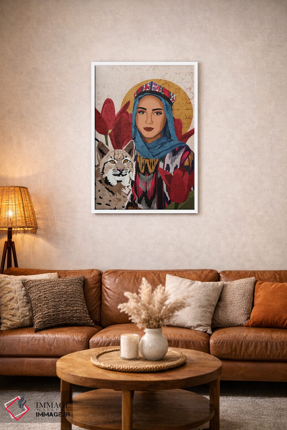 تابلو دکوراتیو جشن فرهنگ ها | اویغورها اثر فونگ بان - D2W