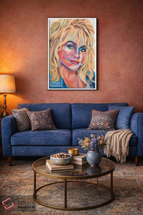 تابلو دکوراتیو دالی پارتن اثر پترا هوته - D3W