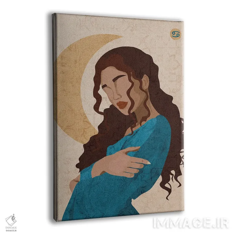 تابلو دکوراتیو برج سرطان اثر فونگ بان - نمای پرسپکتیو محصول