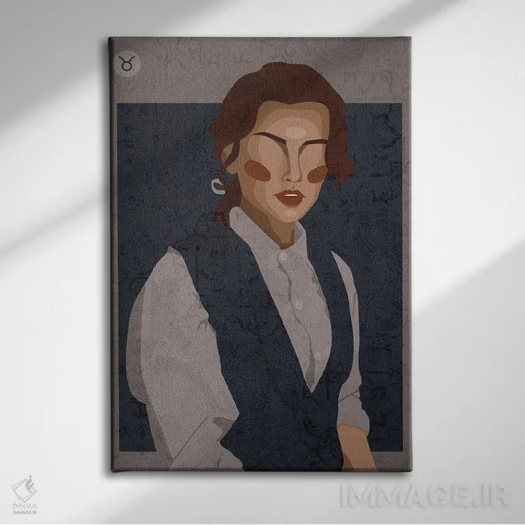 تابلو دکوراتیو برج ثور اثر فونگ بان - نمای روبهرو روی دیوار