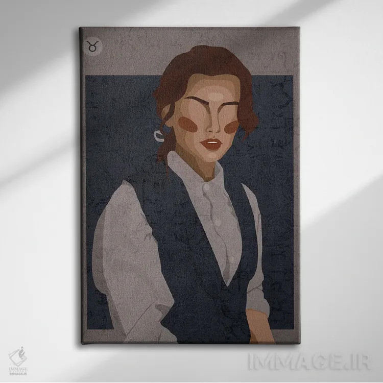 تابلو دکوراتیو برج ثور اثر فونگ بان - نمای روبهرو روی دیوار