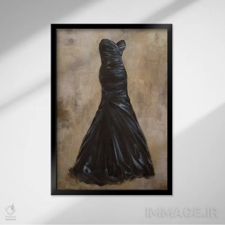 تابلو دکوراتیو عشق عصرگاهی ۲ اثر فیلیپ ینسن - نمای قابدار مشکی