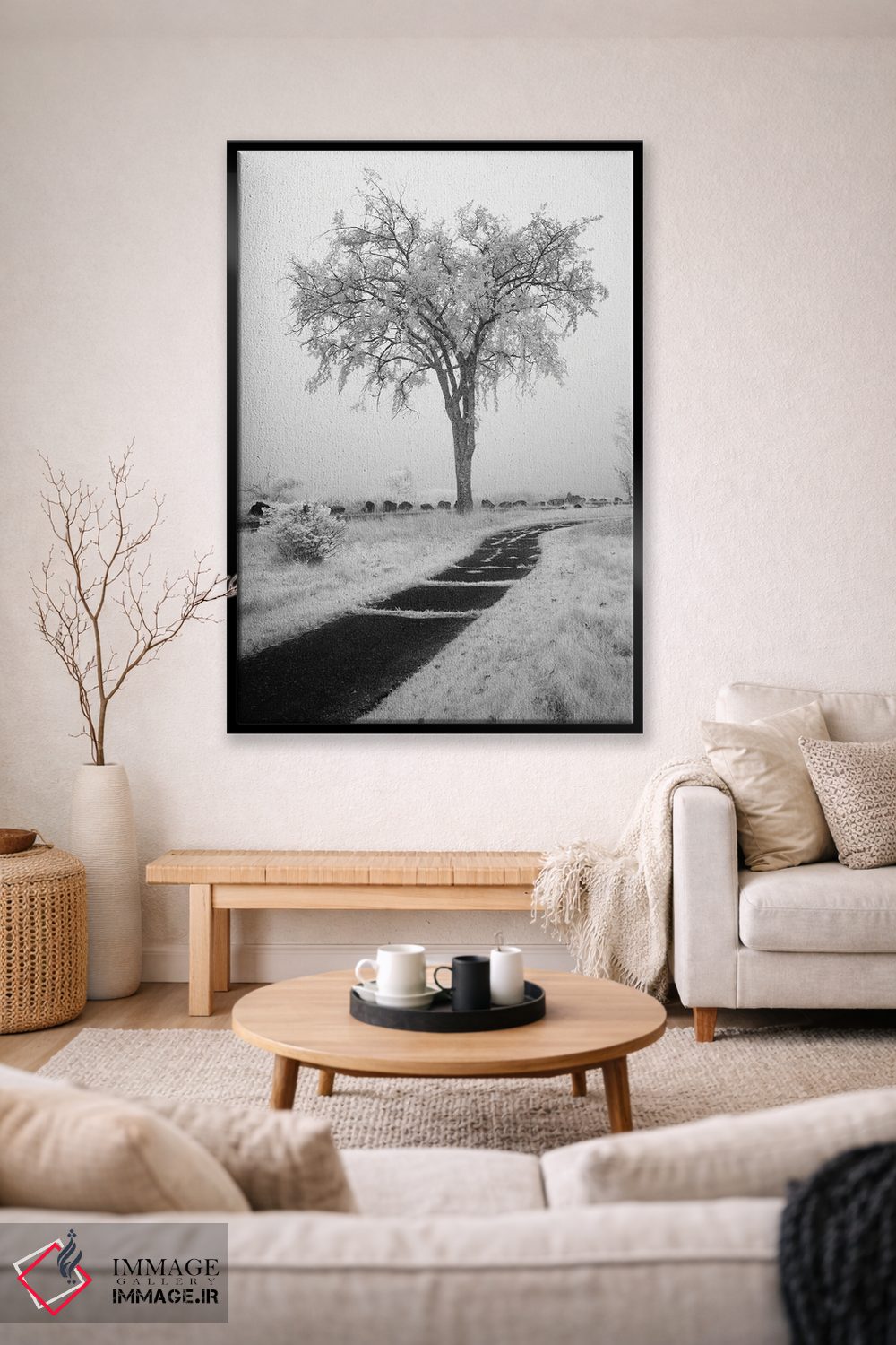 تابلو دکوراتیو Minnesota, Duluth, Park Point, Boardwalk Over Dunes" - "ای… اثر پیتر هاوکینز - D2B