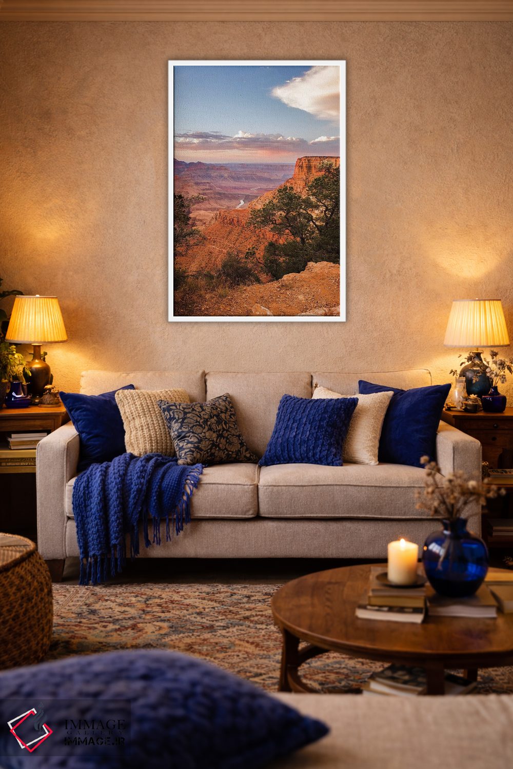 تابلو دکوراتیو Arizona, Grand Canyon National Park South Rim I" - "ایالات… اثر پیتر هاوکینز - D2W