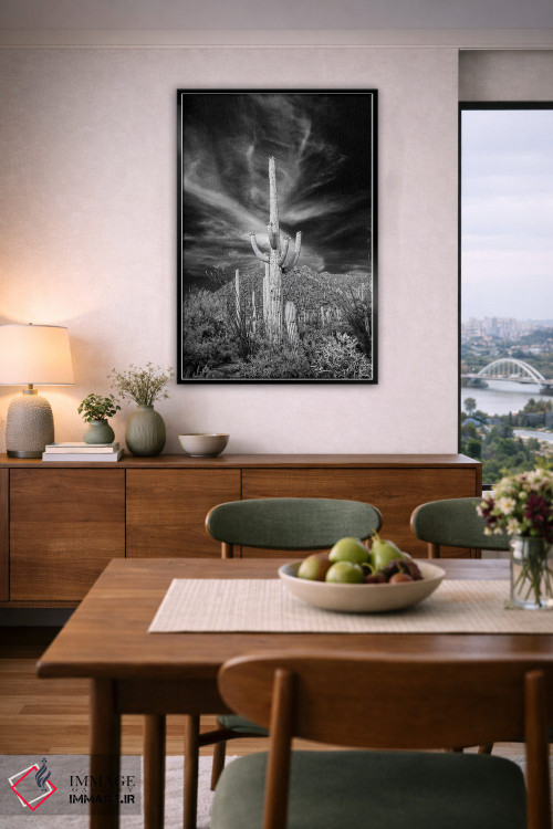 تابلو دکوراتیو Arizona, Tucson, Saguaro National Park III" - "ایالات متحد… اثر پیتر هاوکینز - D6B