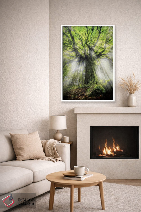 تابلو دکوراتیو "درخت بلوط پنتوس قدیمی" اثر فیلیپ منگوئن - D6W