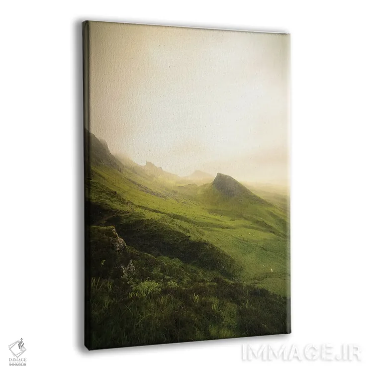 تابلو دکوراتیو Vertical View,کویرینگ در جزیره اسکای، نمای عمودی اثر فیلیپ منگوئن - نمای پرسپکتیو محصول