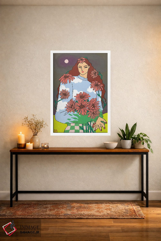تابلو دکوراتیو جادوی خودت را پرورش بده اثر پینگ هاتا - D3W