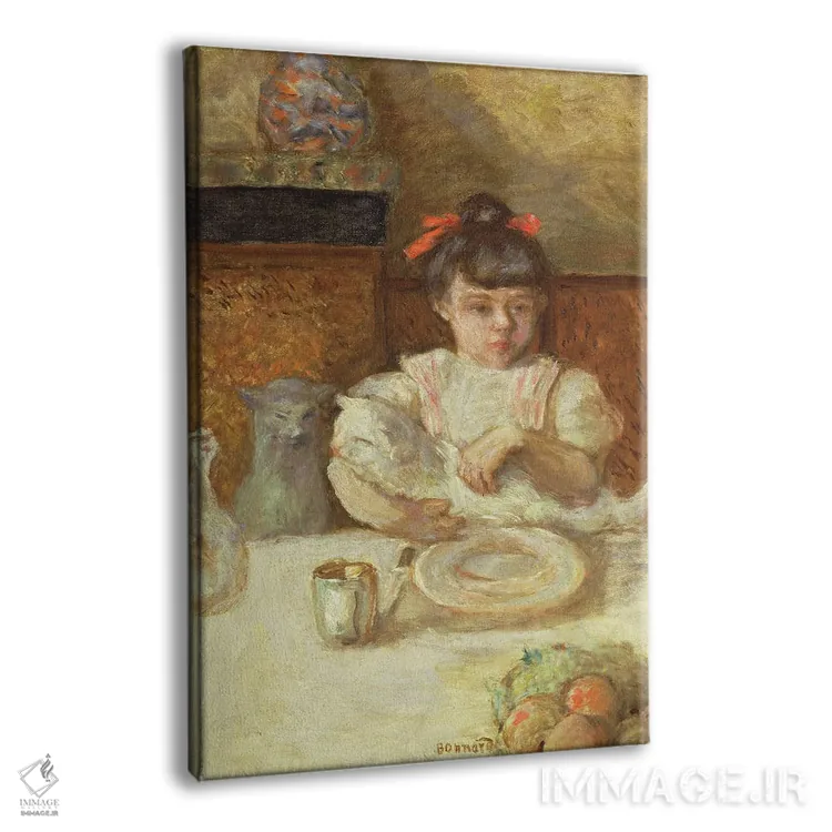 تابلو کلاسیک کودک با گربه ها، حدود 1906 اثر پیر بونار - نمای پرسپکتیو محصول