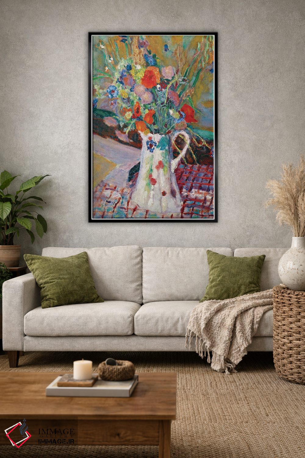 تابلو کلاسیک دسته گل گل های وحشی، 1922 اثر پیر بونار - D3B