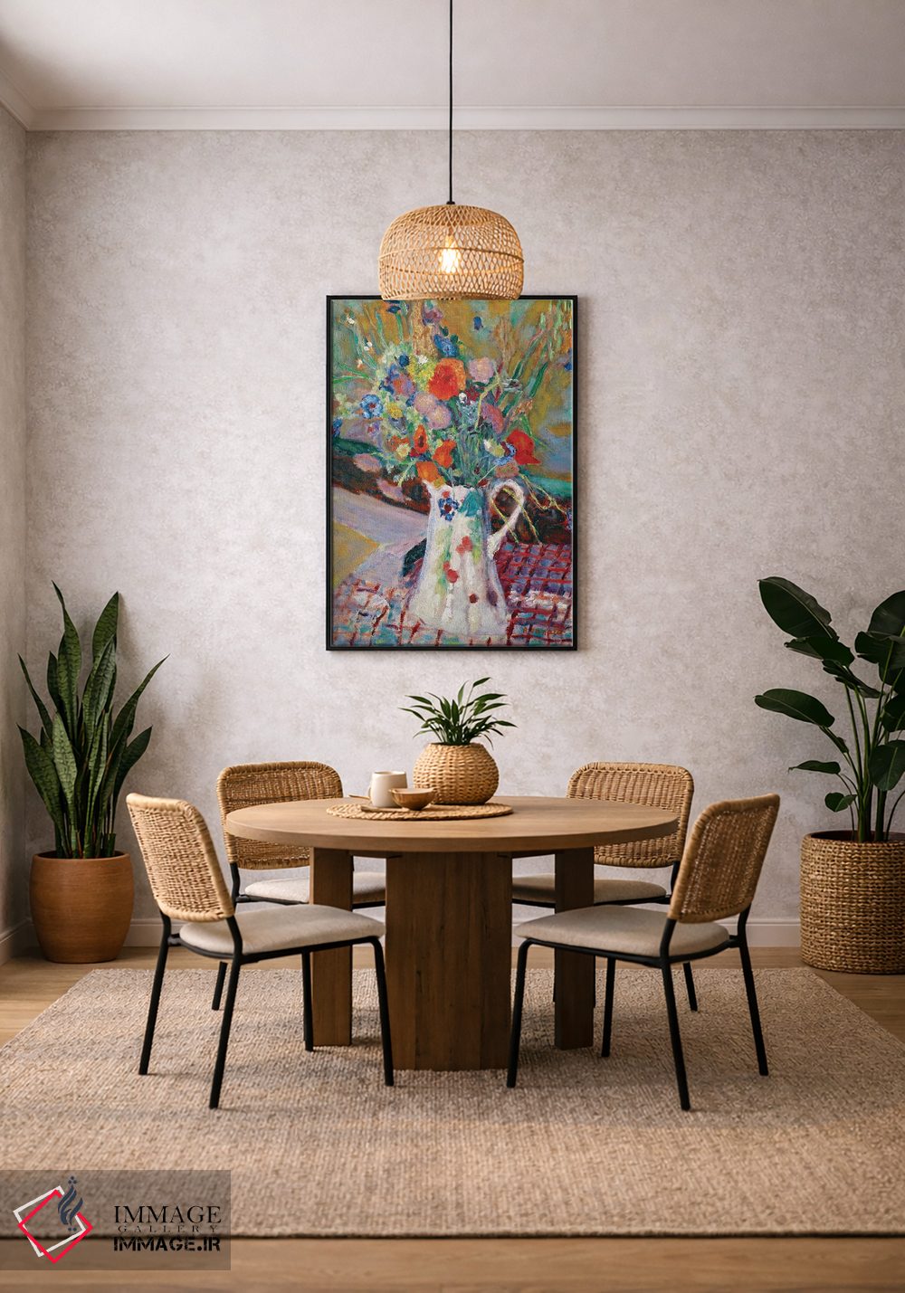 تابلو کلاسیک دسته گل گل های وحشی، 1922 اثر پیر بونار - D6B