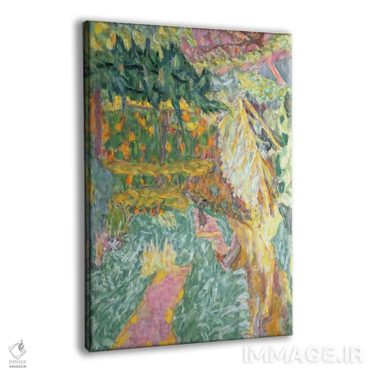 تابلو کلاسیک باغ در کانه اثر پیر بونار - نمای پرسپکتیو محصول