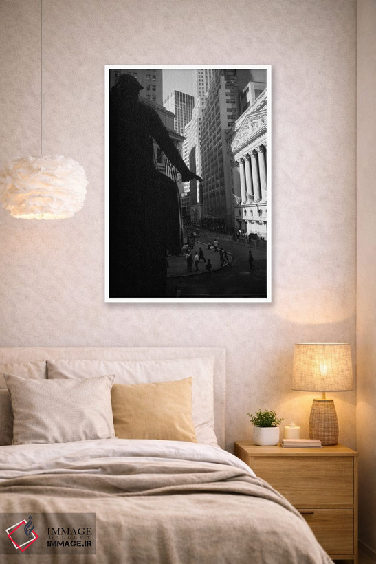 تابلو دکوراتیو Wall Street, New York City, New York, USA" - "بورس نیوی… اثر پانورامیک ایمجز - D1W