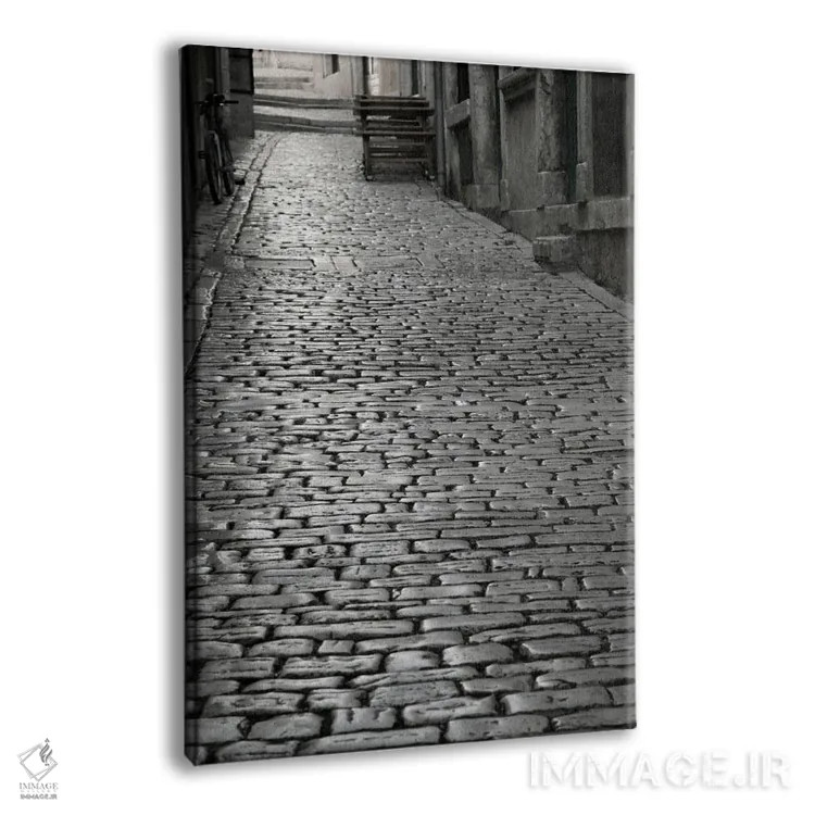 تابلو دکوراتیو Rovinj, Istria, Croatia" - "خیابان سنگ فرش، رووینج، ایس… اثر پانورامیک ایمجز - نمای پرسپکتیو محصول