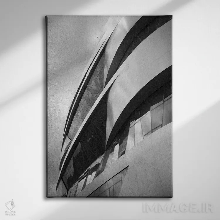تابلو دکوراتیو Mercedes-Benz Museum, Stuttgart, Baden-Wurttemberg, Ger… اثر پانورامیک ایمجز - نمای روبهرو روی دیوار