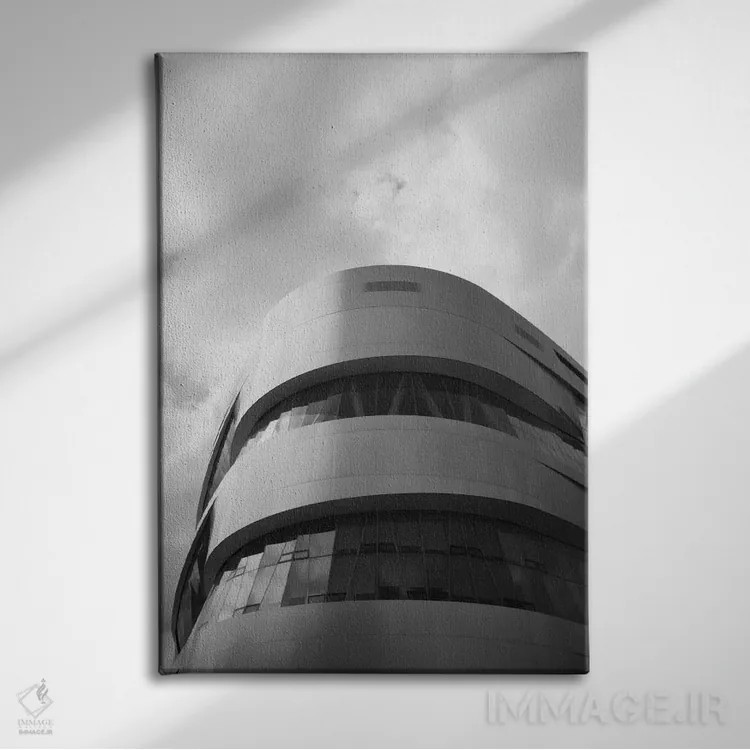 تابلو دکوراتیو Mercedes-Benz Museum, Stuttgart, Baden-Wurttemberg, Ger… اثر پانورامیک ایمجز - نمای روبهرو روی دیوار