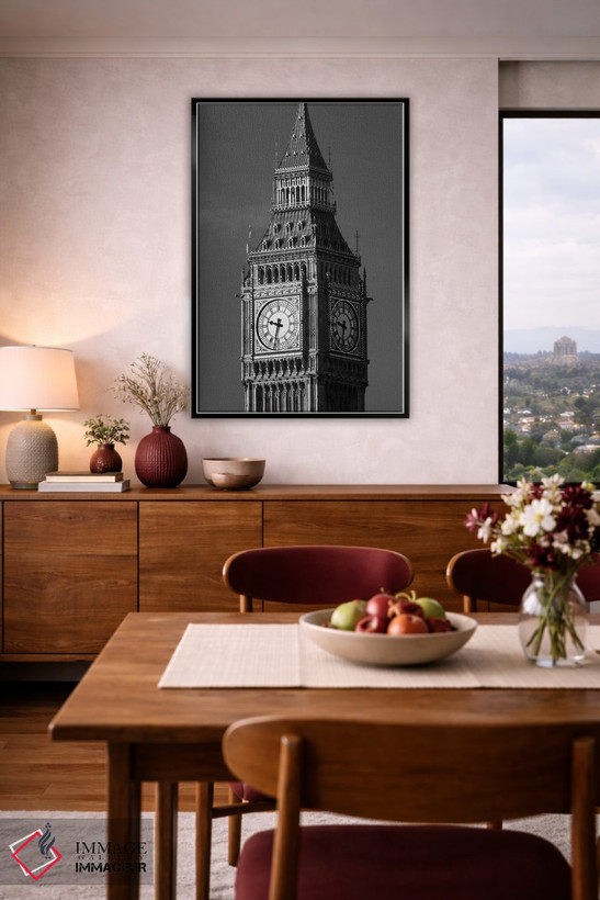 تابلو دکوراتیو Big Ben, Houses Of Parliament, City Of Westminster, Lon… اثر پانورامیک ایمجز - D4B