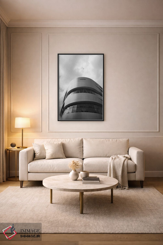 تابلو دکوراتیو Mercedes-Benz Museum, Stuttgart, Baden-Wurttemberg, Ger… اثر پانورامیک ایمجز - D3B