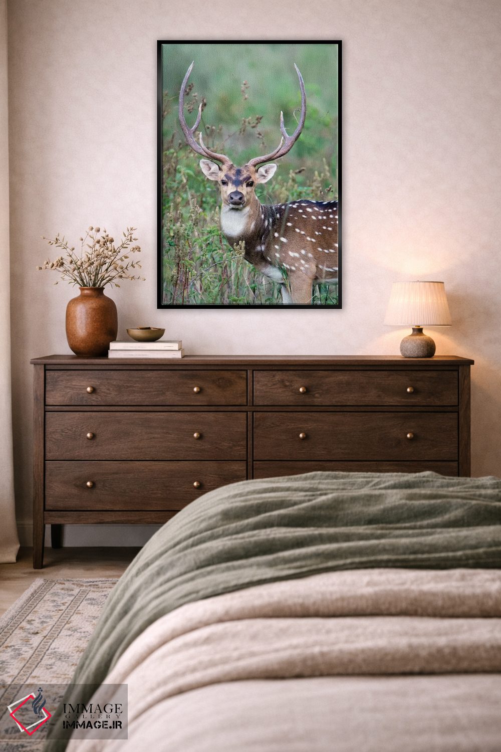 تابلو دکوراتیو Kanha National Park, Madhya Pradesh, India" - "گوزن لک… اثر پانورامیک ایمجز - D4B