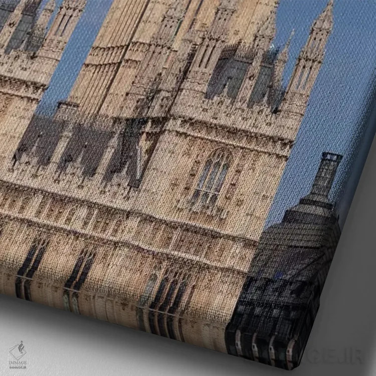 تابلو دکوراتیو Palace of Westminster, City Of Westminster, London, Eng… اثر پانورامیک ایمجز - نمای نزدیک بافت بوم