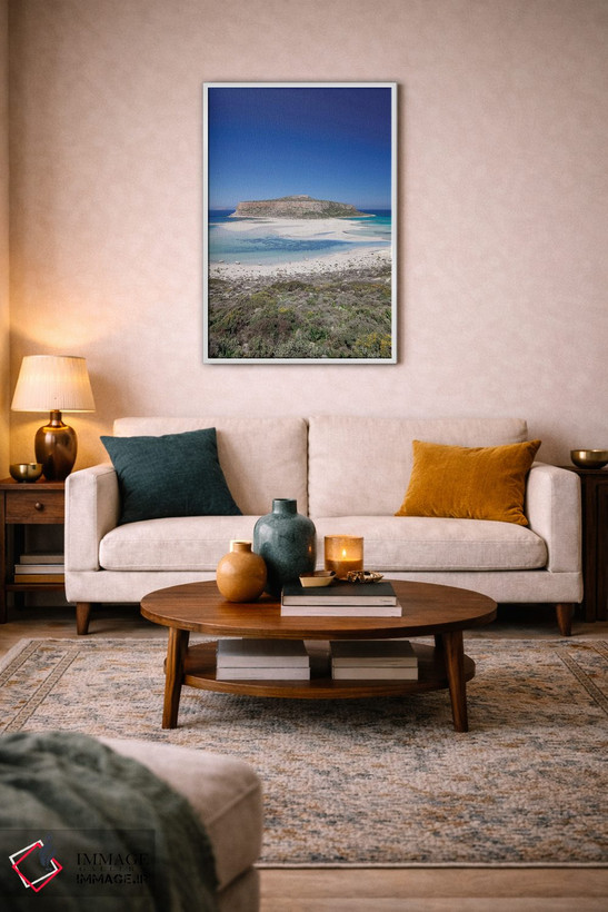 تابلو دکوراتیو Balos Lagoon, Kissamos, Chania, Crete, Greece" - "کوه پ… اثر پانورامیک ایمجز - D2W