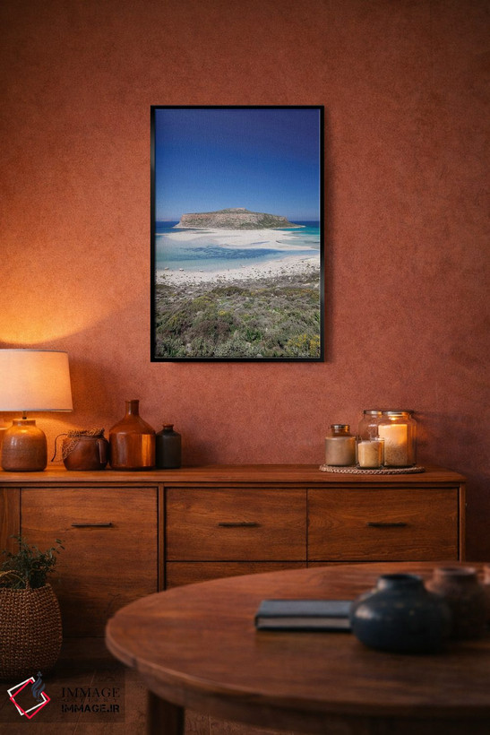 تابلو دکوراتیو Balos Lagoon, Kissamos, Chania, Crete, Greece" - "کوه پ… اثر پانورامیک ایمجز - D5B