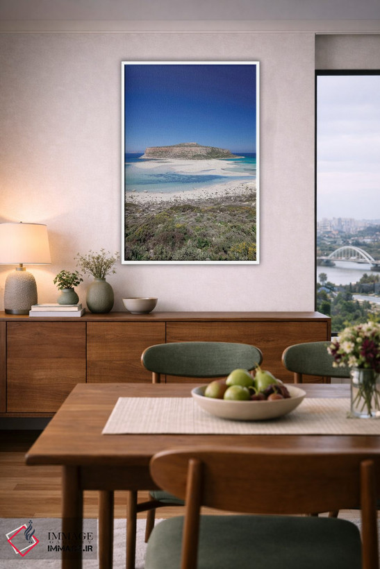 تابلو دکوراتیو Balos Lagoon, Kissamos, Chania, Crete, Greece" - "کوه پ… اثر پانورامیک ایمجز - D6W
