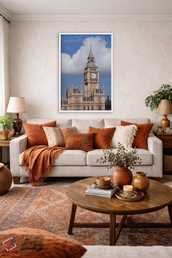 تابلو دکوراتیو Palace of Westminster, City Of Westminster, London, Eng… اثر پانورامیک ایمجز - D1W