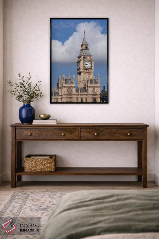 تابلو دکوراتیو Palace of Westminster, City Of Westminster, London, Eng… اثر پانورامیک ایمجز - D4B