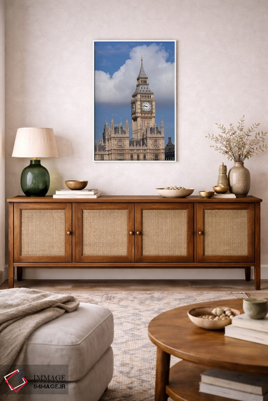تابلو دکوراتیو Palace of Westminster, City Of Westminster, London, Eng… اثر پانورامیک ایمجز - D2W
