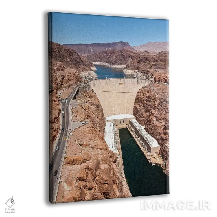 تابلو دکوراتیو Black Canyon, Colorado River, Nevada اثر پانورامیک ایمجز - نمای پرسپکتیو محصول