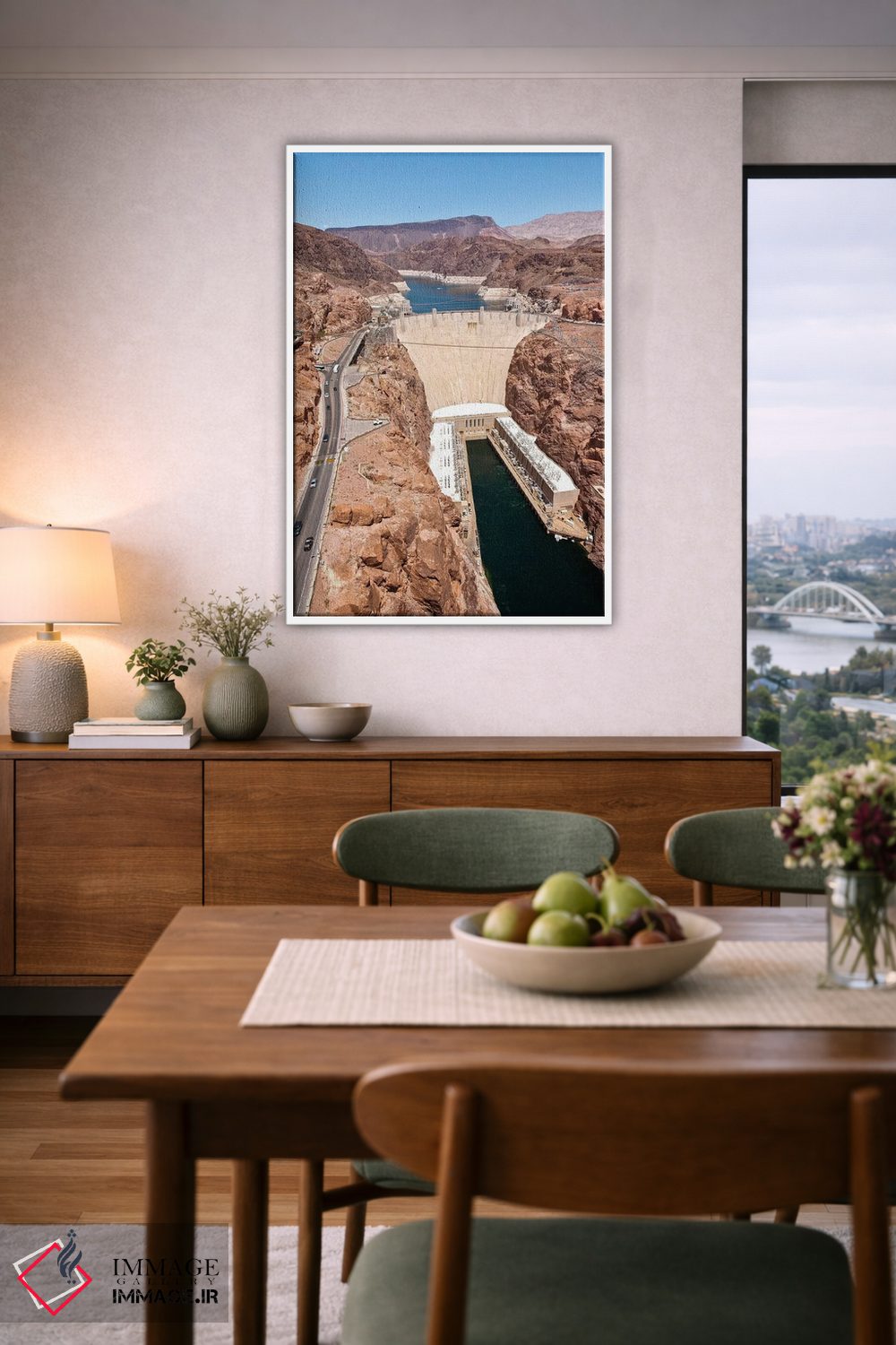 تابلو دکوراتیو Black Canyon, Colorado River, Nevada اثر پانورامیک ایمجز - D6W