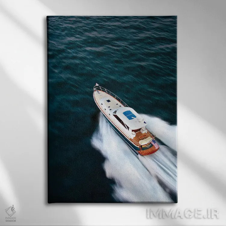 تابلو دکوراتیو Newport, Rhode Island, USA II" - "قایق بادبانی هانت ۵۲… اثر پانورامیک ایمجز - نمای روبهرو روی دیوار