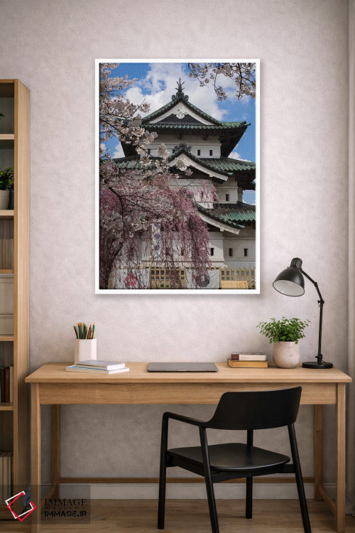 تابلو دکوراتیو Hirosaki Park, Hirosaki, Aomori Prefecture, Japan" - "ق… اثر پانورامیک ایمجز - D1W