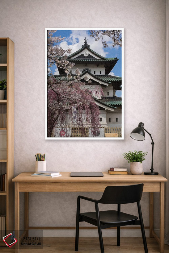 تابلو دکوراتیو Hirosaki Park, Hirosaki, Aomori Prefecture, Japan" - "ق… اثر پانورامیک ایمجز - D1W