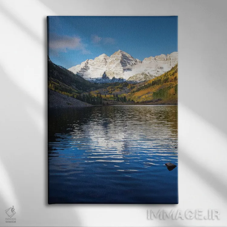 تابلو دکوراتیو Maroon Bells, Maroon Creek Valley, Aspen, Pitkin County… اثر پانورامیک ایمجز - نمای روبهرو روی دیوار
