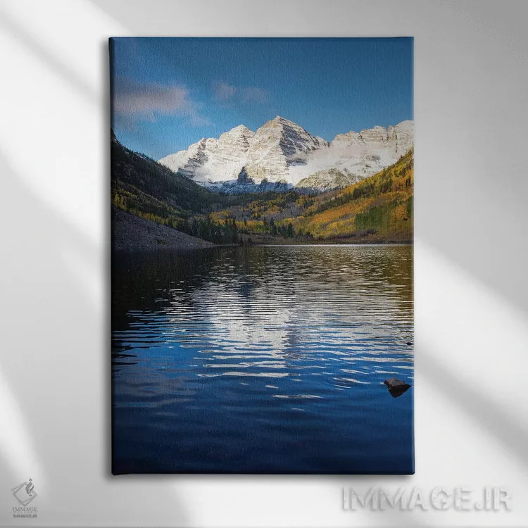 تابلو دکوراتیو Maroon Bells, Maroon Creek Valley, Aspen, Pitkin County… اثر پانورامیک ایمجز - نمای روبهرو روی دیوار
