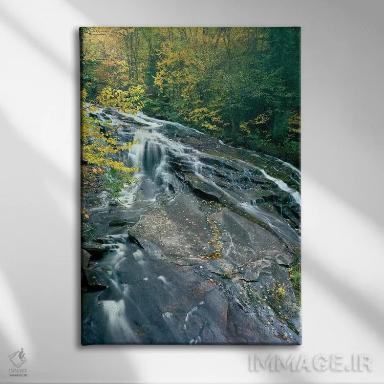 تابلو دکوراتیو Winooski River, Marshfield, Washington County, Vermont… اثر پانورامیک ایمجز - نمای روبهرو روی دیوار