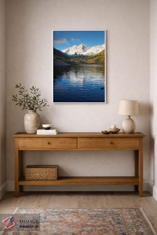 تابلو دکوراتیو Maroon Bells, Maroon Creek Valley, Aspen, Pitkin County… اثر پانورامیک ایمجز - D1W