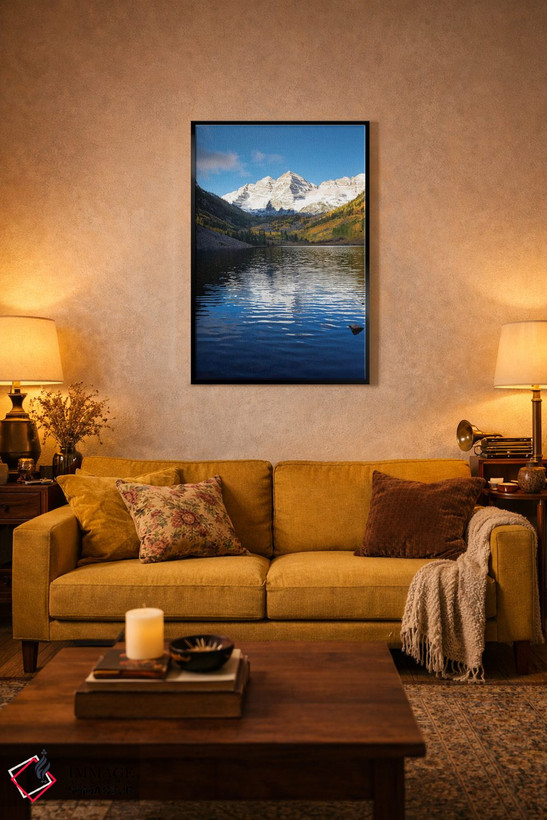 تابلو دکوراتیو Maroon Bells, Maroon Creek Valley, Aspen, Pitkin County… اثر پانورامیک ایمجز - D3B