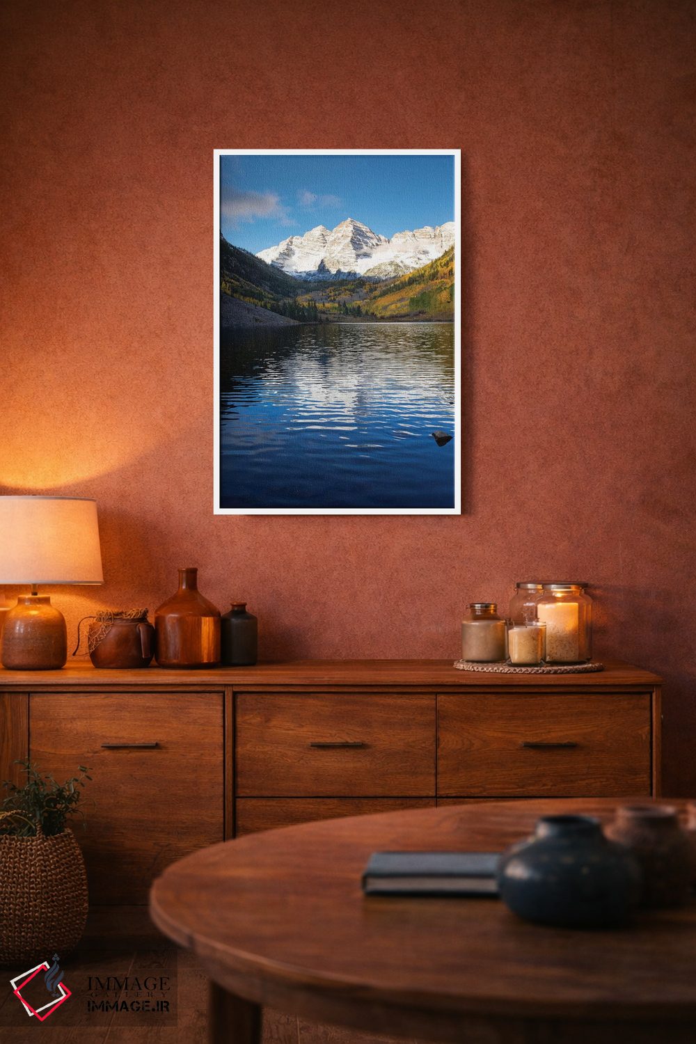تابلو دکوراتیو Maroon Bells, Maroon Creek Valley, Aspen, Pitkin County… اثر پانورامیک ایمجز - D2W