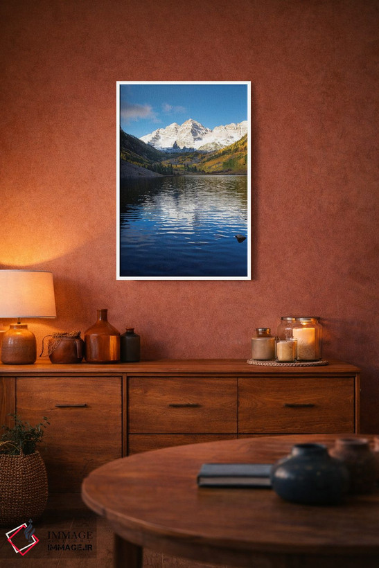 تابلو دکوراتیو Maroon Bells, Maroon Creek Valley, Aspen, Pitkin County… اثر پانورامیک ایمجز - D2W