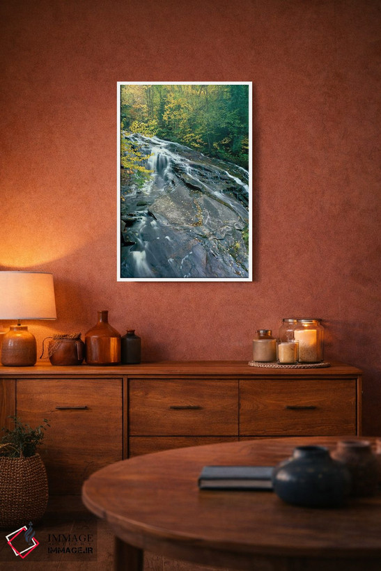 تابلو دکوراتیو Winooski River, Marshfield, Washington County, Vermont… اثر پانورامیک ایمجز - D3W