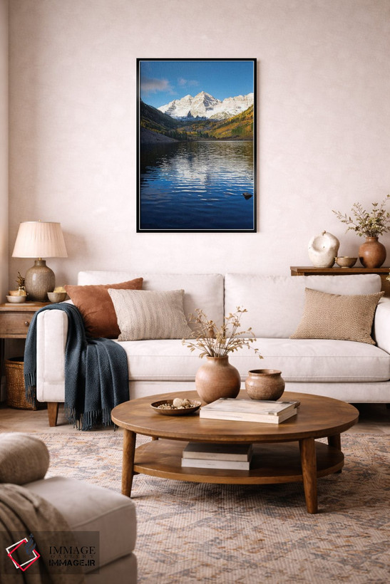 تابلو دکوراتیو Maroon Bells, Maroon Creek Valley, Aspen, Pitkin County… اثر پانورامیک ایمجز - D4B